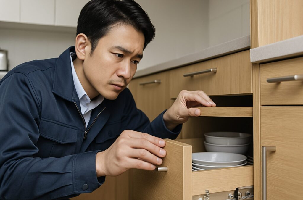 食器棚のソフトクローズが故障する原因と対策