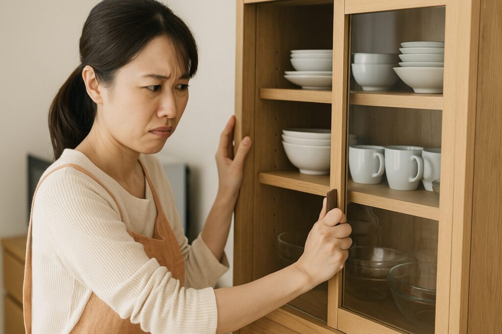 食器棚の引き戸にデメリットはある?