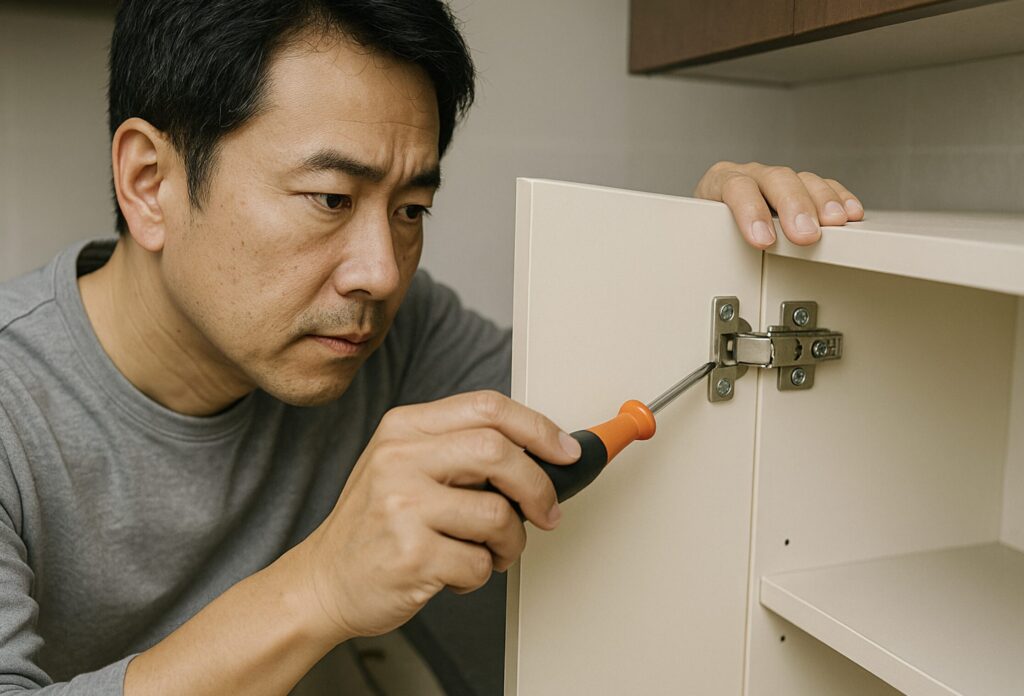 タカラスタンダードキッチンの扉を交換。修理か交換か判断のポイント