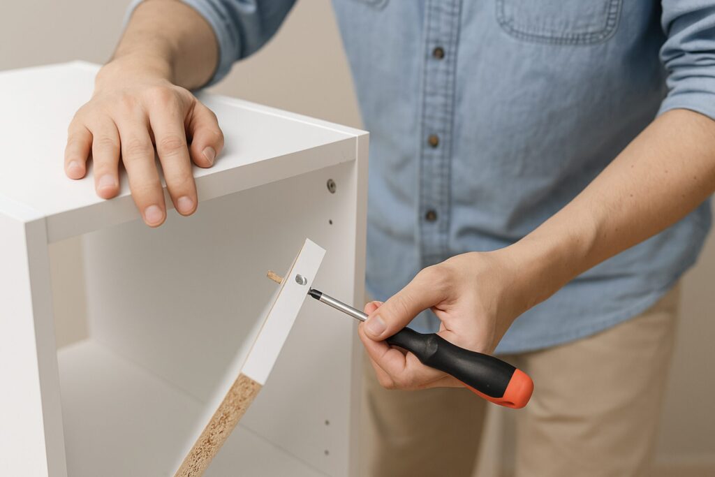 カラボは解体できる?注意点を解説。ニトリのカラーボックスに100均キャスター-後付け