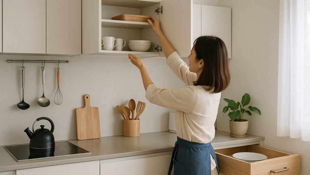 マンションで食器棚がいらない。食器収納、棚以外でどうする?