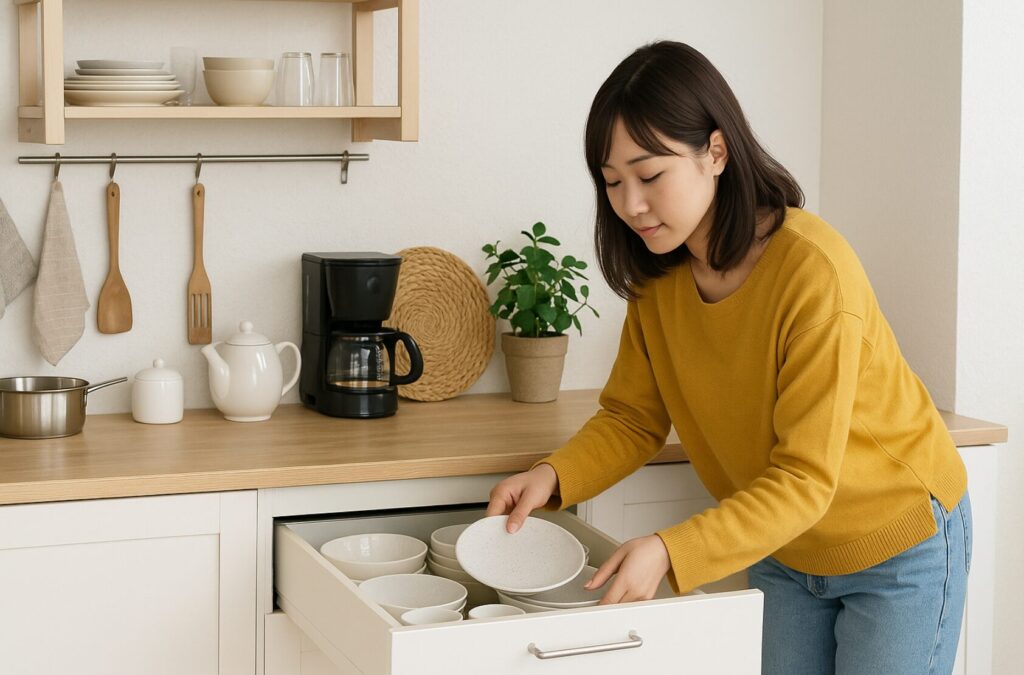 一人暮らしのシンク下の食器収納を活用するコツ