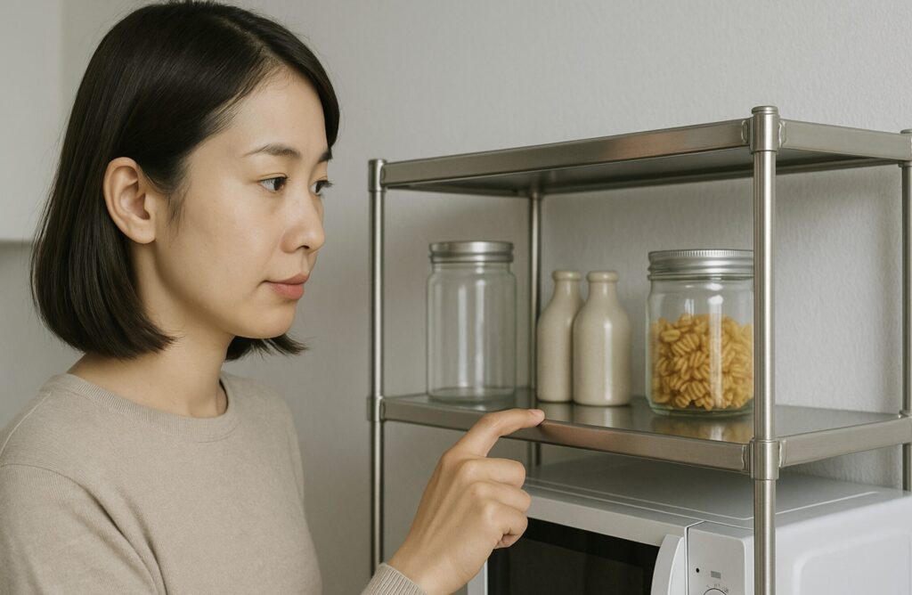 無印良品ユニットシェルフの食器棚の種類