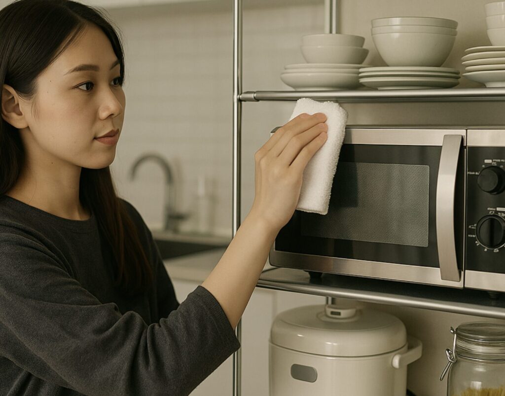 無印良品のユニットシェルフ、食器棚の使いやすさを考えた高さ設定