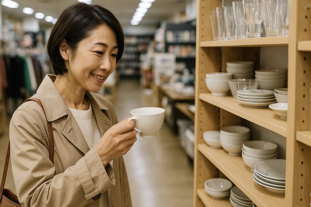 セカンドストリートでの食器棚や食器の買取価格。ブックオフと比較!使用済み食器買取の違い