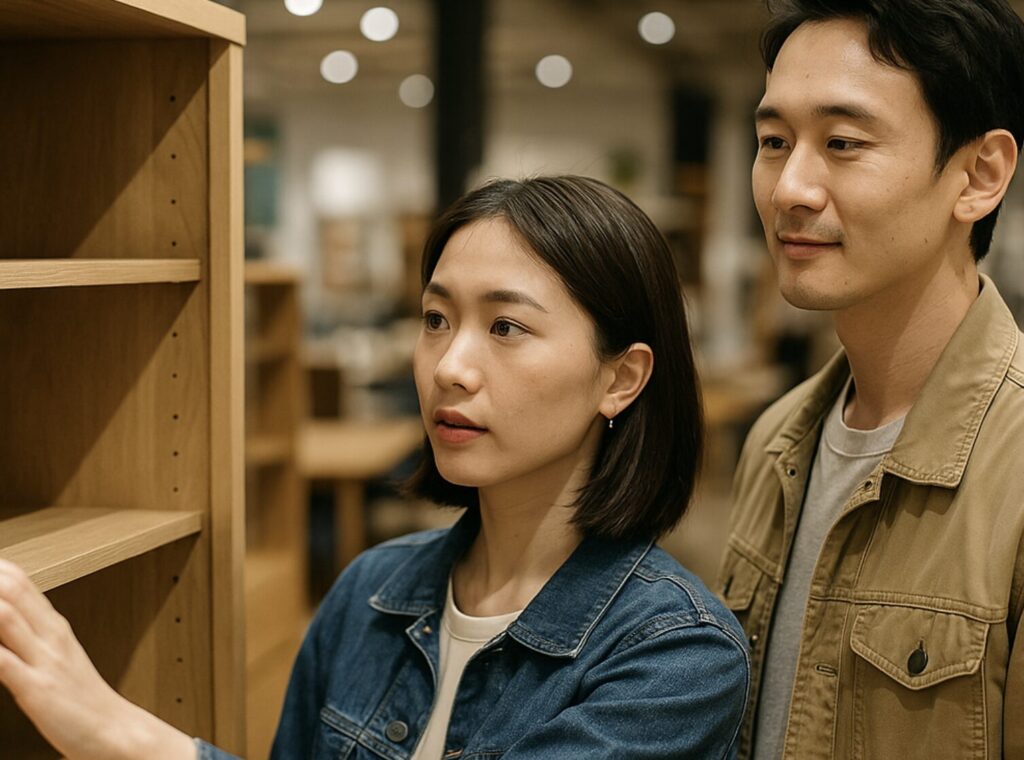 セカンドストリートでの食器棚や食器の買取価格。家具の持ち込みや棚の買取方法