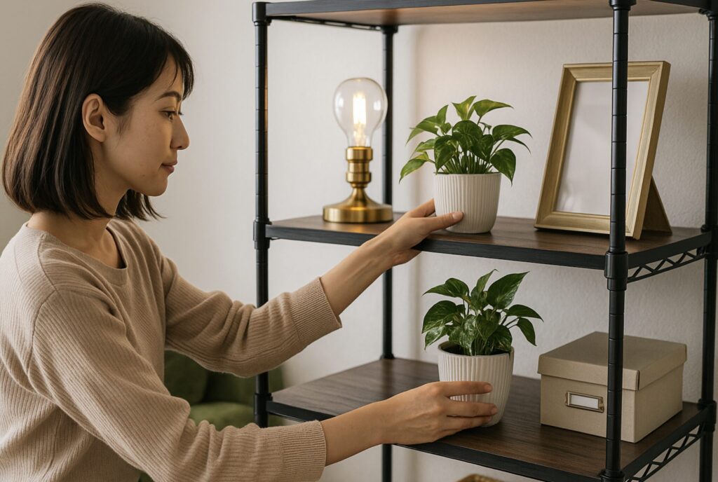 メタルラック（スチールラック）の棚を自作で増やす。ラックをおしゃれに改造するには