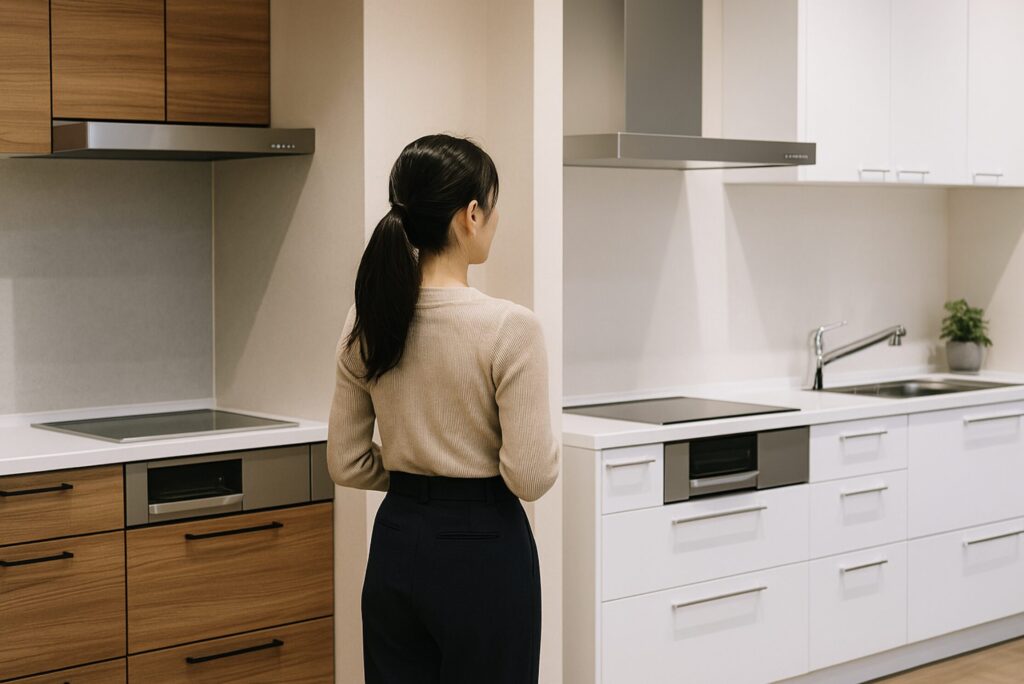 リクシルのカップボード、ノクトのゴミ箱収納やサイズ・色について。シエラやリシェルと比較する視点
